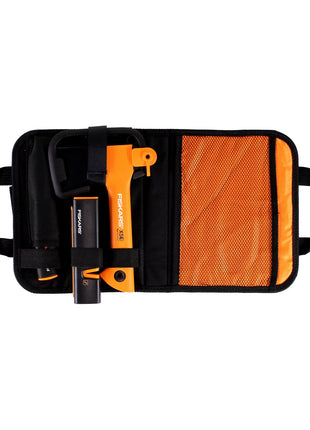 Fiskars Set de cheminée X5 K40 + Aiguiseur ( 1025441 )