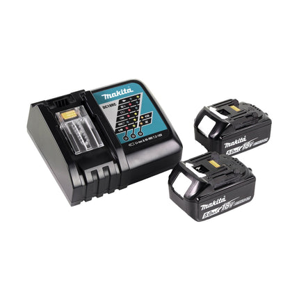 Sierra de inmersión a batería Makita DSP 600 RT 36V (2x18V) 165 mm sin escobillas + 2x batería 5,0Ah + cargador