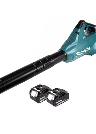 Soplador de hojas a batería Makita DUB 362 F 2x18V + 2x batería 3.0Ah - sin cargador