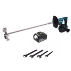 Miscelatore a batteria Makita DUT 130 G1 18V M14 Brushless + 1x batteria 6,0Ah - senza caricabatteria