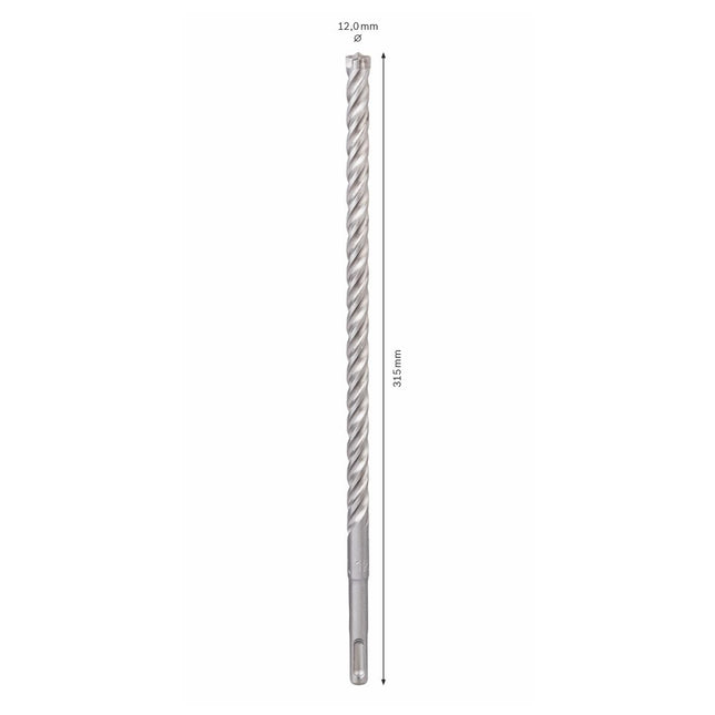 Taladro percutor Bosch SDS-plus 7X brocas 12x250x315mm carburo (2608576152) certificado PGM