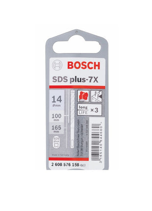 Bosch SDS-plus 7X Foret en carbure 14x100x165mm, certifié PGM ( 2608576158 )