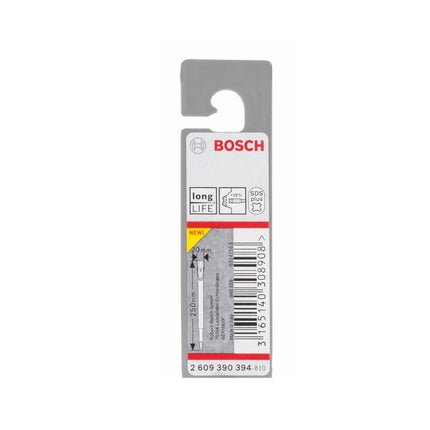 Cincel plano Bosch SDS-plus 250x20mm (2609390394) Dientes de víbora Long Life autoafilable