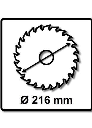 Hoja de sierra circular Bosch Expert para aluminio 216 x 30 x 2,6 mm 64Z (2608644110)