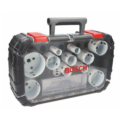 Juego universal de sierras perforadoras Bosch de 14 piezas. Progressor para Madera y Metal (2608594192) Larga Vida