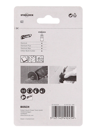 Bosch ACZ 70 RT5 Lame à concrétion carbure pour outils multi-fonctions Starlock 85 mm, G30, coupes fines (2608661642)