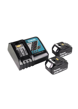 Cortacésped a batería Makita DLM 380 RT2 36V (2x18V) + 2x batería 5.0Ah + cargador