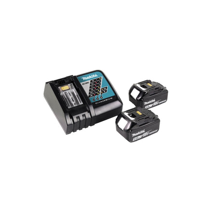 Cortacésped a batería Makita DLM 380 RT2 36V (2x18V) + 2x batería 5.0Ah + cargador