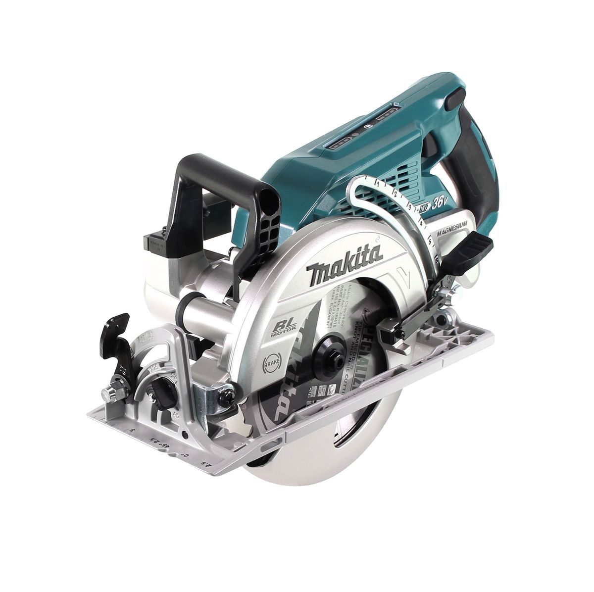 Makita DRS 780 Z Sierra circular sin cable 36V ( 2x18V ) 185 mm Brushless Solo - sin batería, sin cargador