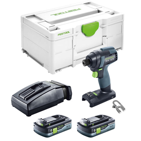 Festool TID 18 HPC 4,0 I-Plus Akku Schlagschrauber 18V 180Nm 1/4" ( 576482 ) + 2x Akku 4,0Ah HighPower + Ladegerät - Toolbrothers