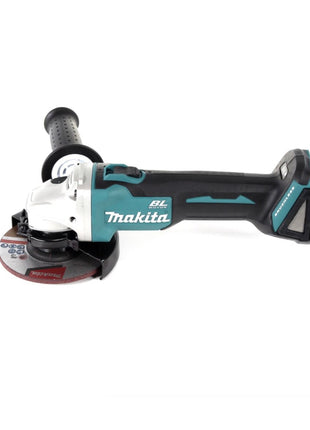 Makita DGA 504 RF1J Meuleuse d'angle sans fil 18V 125mm brushless + 1x Batterie 3.0Ah + Chargeur + Capot de protection + Makpac