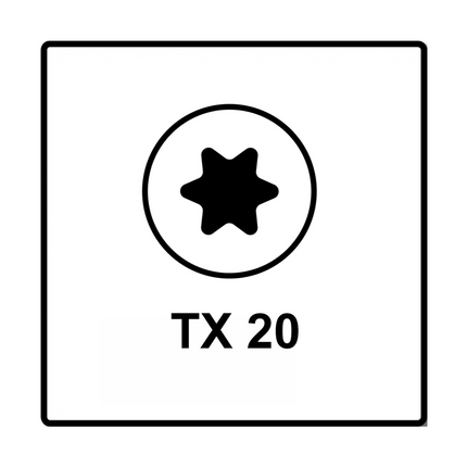 Fischer Power-Fast II FPF II tornillos para aglomerado 4,0x45 mm 200 piezas (670160) cabeza avellanada con rosca completa Torx, galvanizado, pasivado azul