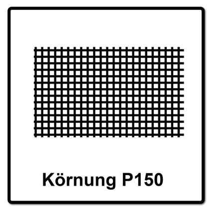 Mirka Goldflex Soft Perforated sanding sheet roll - 115x125mm, P150 - 400 pcs. (2x 2912707015)