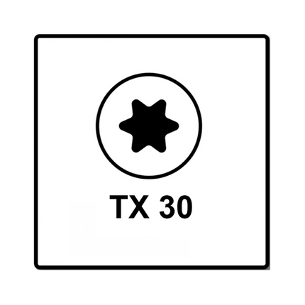 Fischer Power-Fast II FPF II tornillo para aglomerado 6,0x100 mm 25 piezas (670458) cabeza avellanada con rosca parcial Torx, galvanizado, pasivado azul