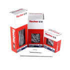 Fischer Vis pour panneaux de particules Power-Fast II FPF II 6.0x80 mm - 200 pièces (670486) tête fraisée + Filetage partiel Torx, galvanisée, passivée bleue