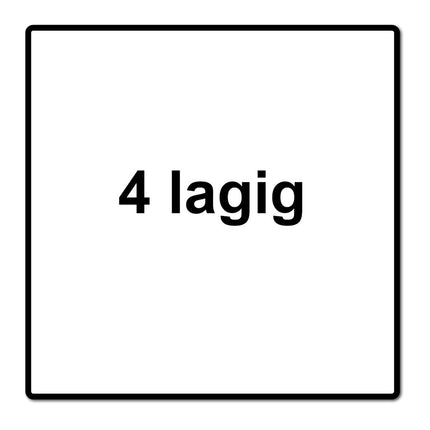 5x mascarilla respiradora KN95 95% rendimiento de filtro FPP2 comparable de 4 capas