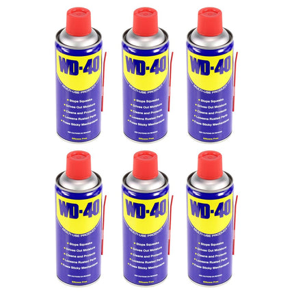6x WD-40 Universal Spray producto multifuncional / aceite penetrante 400 ml