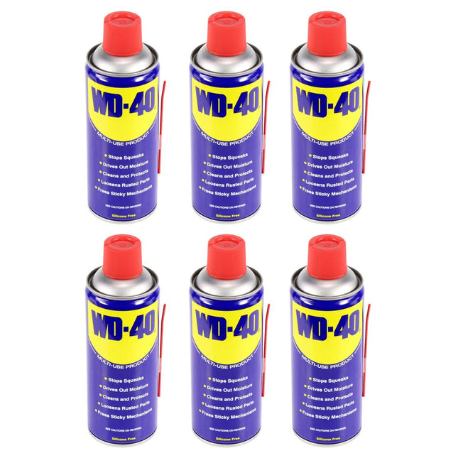 6x WD-40 Universal Spray producto multifuncional / aceite penetrante 400 ml