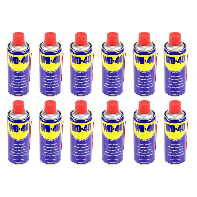 12x WD-40 Universal Spray producto multifuncional / aceite penetrante 400 ml