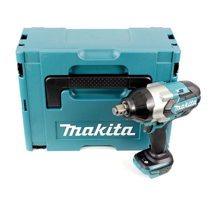 Llave de impacto sin cable Makita DTW 1001 ZJ 18V 3/4" 1050Nm sin escobillas + Makpac - sin batería, sin cargador
