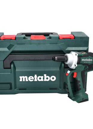 Metabo NP 18 LTX BL 5.0 remachadora ciega a batería 18 V 10 kN sin escobillas (619002840) + metaBOX - sin batería, sin cargador