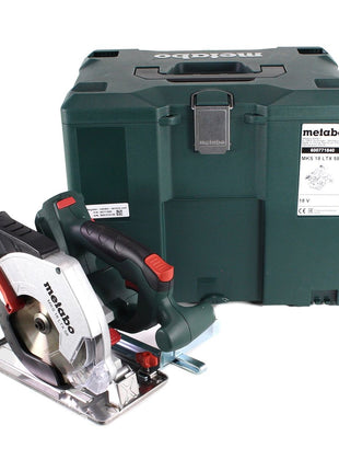 Metabo MKS 18 LTX 58 scie circulaire à métaux sur batterie 18V 165 mm Solo (600771840) + MetaLoc - sans batterie, sans chargeur