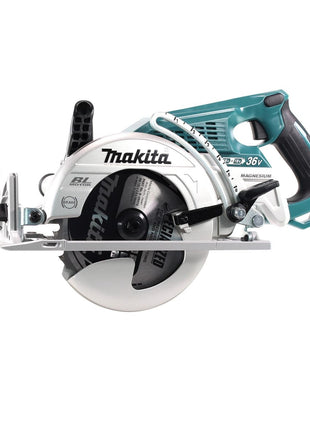 Makita DRS 780 RF Akku Handkreissäge 36V ( 2x18V ) 185 mm Brushless + 2x Akku 3,0Ah + Ladegerät - Toolbrothers