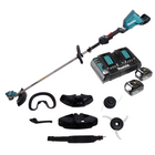 Cortacésped a batería Makita DUR 368 LPT2 36V (2x18V) sin escobillas + 2x batería 5.0Ah + doble cargador