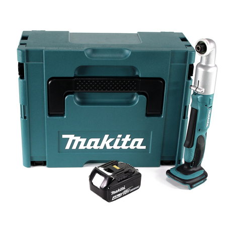 Makita DTL 061 M1J llave de impacto angular inalámbrica 18V 1/4" 60Nm + 1x batería 4.0Ah + Makpac - sin cargador