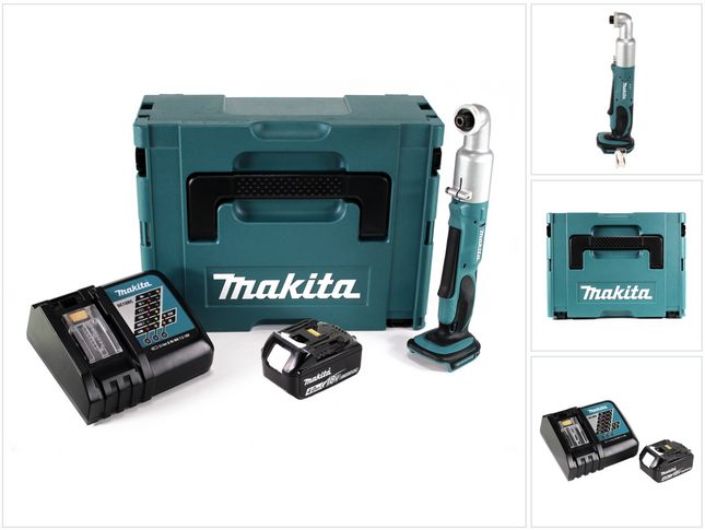 Makita DTL 061 RM1J Akumulatorowy klucz udarowy 18V 1/4" 60Nm + 1x akumulator 4.0Ah + ładowarka + Makpac