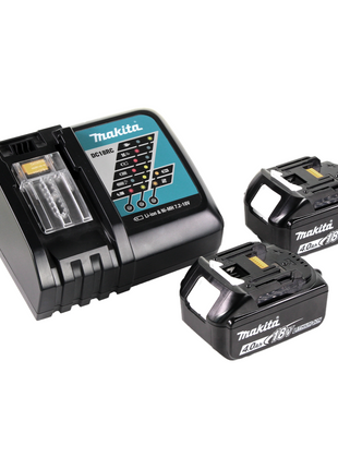 Makita DTL 061 RMJ Llave de impacto angular a batería 18V 1/4" 60Nm + 2x batería 4.0Ah + cargador + Makpac