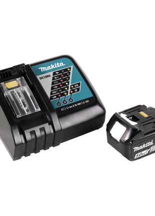 Makita DTL 061 RT1J llave de impacto angular inalámbrica 18V 1/4" 60Nm + 1x batería 5.0Ah + cargador + Makpac