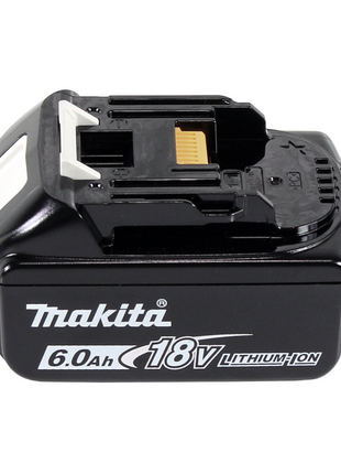 Makita DTL 061 G1J llave de impacto angular inalámbrica 18V 1/4" 60Nm + 1x batería 6.0Ah + Makpac - sin cargador