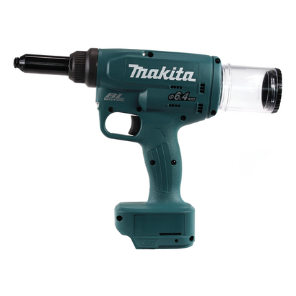 Makita DRV 250 RG remachadora ciega a batería 18V 20kN sin escobillas + 2x batería 6.0Ah + cargador
