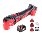 Herramienta multifuncional a batería Milwaukee M18 BMT-401 18V (4933446203) + 1x batería 4.0Ah - sin cargador