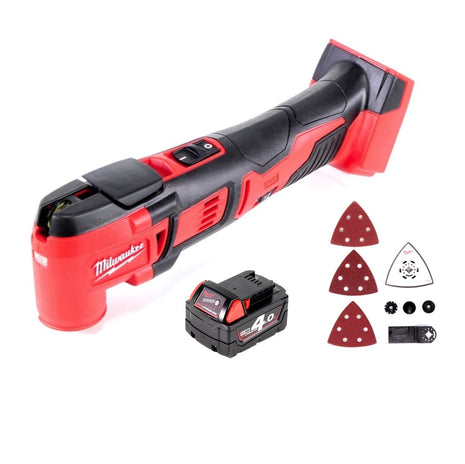 Herramienta multifuncional a batería Milwaukee M18 BMT-401 18V (4933446203) + 1x batería 4.0Ah - sin cargador