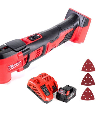 Herramienta multifuncional a batería Milwaukee M18 BMT-401C 18V (4933446203) + 1x batería 4.0Ah + cargador