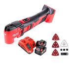 Milwaukee M18 BMT-502C cordless multifunction tool 18V ( 4933446203 ) + 2x rechargeable battery 5.0Ah + charger
