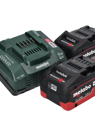 Metabo NP 18 LTX BL 5.0 remachadora ciega a batería 18 V 10 kN sin escobillas + 2x batería 5,5 Ah + cargador + metaBOX