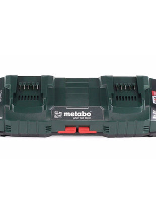 Set básico Metabo con 4x baterías Li-Power 5,2Ah + ASC 145 DUO + ​​Metaloc