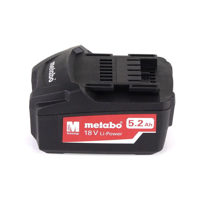 Set básico Metabo con 4x baterías Li-Power 5,2Ah + ASC 145 DUO + ​​Metaloc