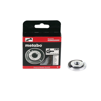 Tuerca de cierre rápido Metabo M14 1 unidad. (630832000) para amoladoras angulares hasta Ø 150 mm