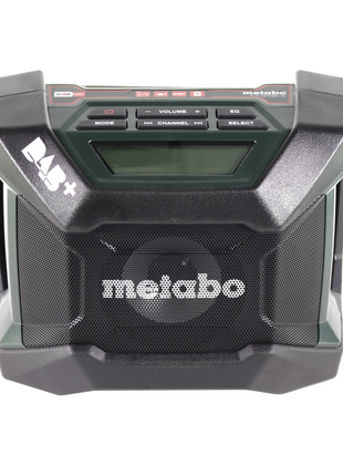 Metabo R 12-18 DAB+ BT Radio de chantier sans fil Bluetooth ( 600778850 ) - sans batterie, sans chargeur