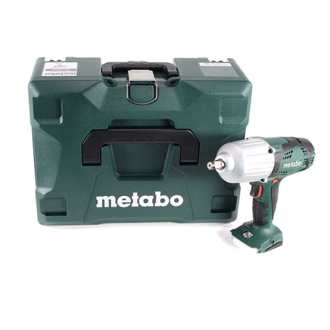 Metabo SSW 18 LTX 600 Visseuse à chocs sans fil 18 V 600 Nm 1/2" ( 602198840 ) + Coffret MetaLoc - sans batterie, sans chargeur