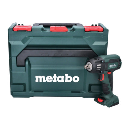 Metabo SSW 18 LTX 400 BL Trapano avvitatore ad impulsi a batteria 18V / 400Nm 1/2" Brushless ( 602205840 ) + Valigetta MetaLoc - senza batteria, senza caricabatterie