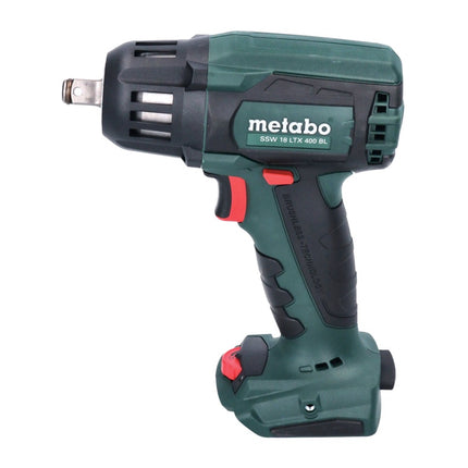 Metabo SSW 18 LTX 400 BL Trapano avvitatore ad impulsi a batteria 18V / 400Nm 1/2" Brushless ( 602205840 ) + Valigetta MetaLoc - senza batteria, senza caricabatterie