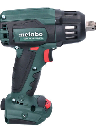 Metabo SSW 18 LTX 400 BL Llave de impacto a batería 18 V 400 Nm 1/2" (602205840) Brushless + metaBOX - sin batería, sin cargador