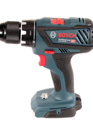 Taladro atornillador inalámbrico Bosch GSR 18V-28 18V 63Nm + 1x batería 2,0Ah + 19 piezas. Juego de brocas + juego de puntas de 32 piezas + L-Boxx - sin cargador