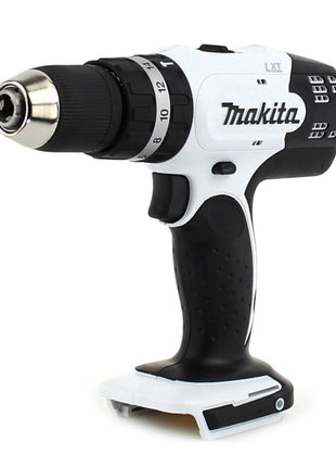 Makita DHP 453 SFTK W Taladro percutor inalámbrico 18 V 42Nm + 1x batería 3.0Ah + cargador + juego de brocas de 100 piezas + estuche