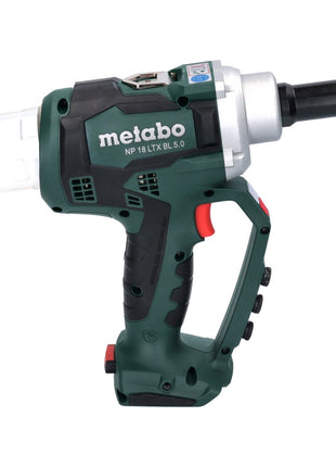 GRATIS 3 años de servicio completo protección integral Metabo NP 18 LTX BL 5.0 remachadora ciega a batería 18 V 10 kN sin escobillas (619002840) + metaBOX - sin batería, sin cargador